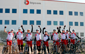 Inycom patrocinador del Club BTT y Road Montecanal