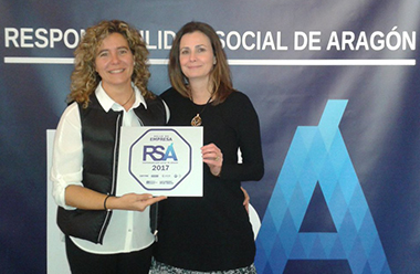 Inycom recibe el Sello Empresa Responsabilidad Social Aragón 2017