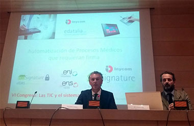 Inycom presente en el VI Congreso de Las TIC y el Sistema Socio-Sanitario Inycom presente en el VI Congreso de Las TIC y el Sistema Socio-Sanitario