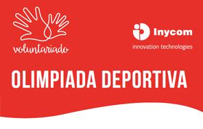 Voluntariado INYCOM participa en una olimpiada deportiva con niños y personas con discapacidad
