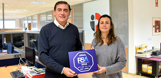 Inycom recibe el Sello Empresa RSA 2018