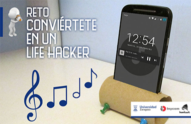 Inycom te reta a participar en la Liga de la Innovación de la UZ y Hunteet con tu Life Hack más original