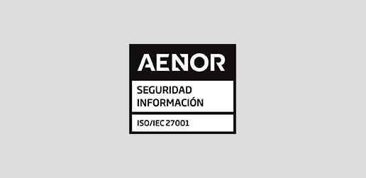 Certificado ISO 27001 AENOR Instrumentación y Componentes, S.A.