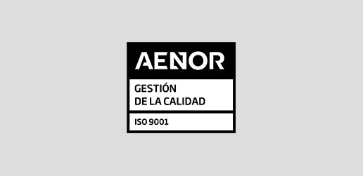 Certificado ISO 9001-2008 AENOR