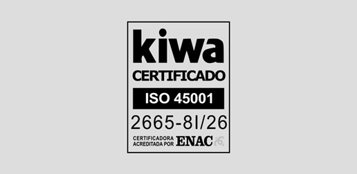 Certificado ISO 45001 AENOR Instrumentación y Componentes, S.A.