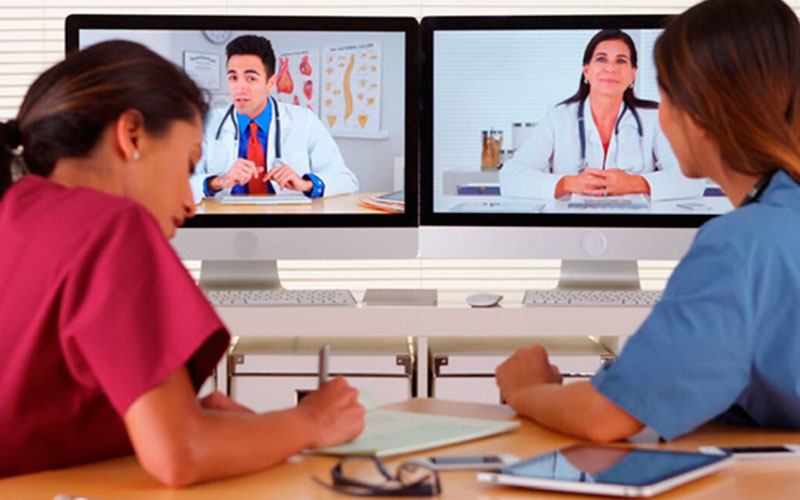 Soluciones de Videoconferencia para el cuidado de la Saludo y la Telesalud